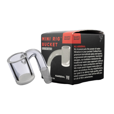 MJ ARSENAL MINI RIG BUCKET - OPAQUE BOTTOM - 10MM