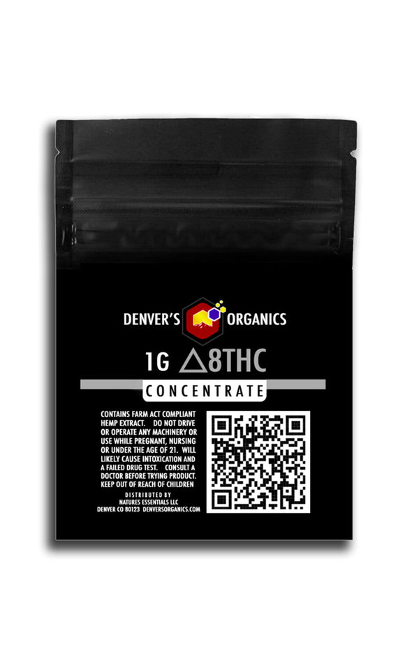 DENVERS ORGANICS DELTA 8 CONCENTRATE 1G
