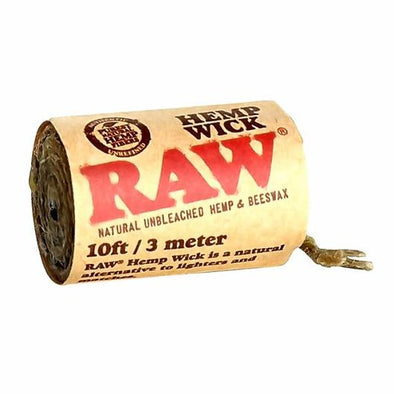 RAW HEMP WICKS 10FT/3 METER