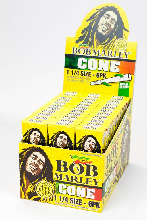 BOB MARLEY 1 1/4 CONE - 6PK