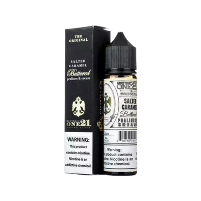 80V DRIP VAULT DISTRICT ONE 21 SALTED CARAMEL BUTTERED PRALINES & CREAM 60ML