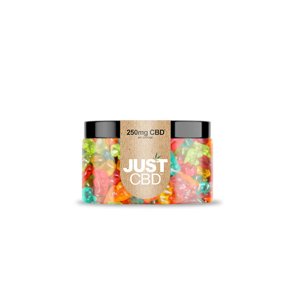 JUST CBD GUMMIES 250MG CBD- ASSORTED