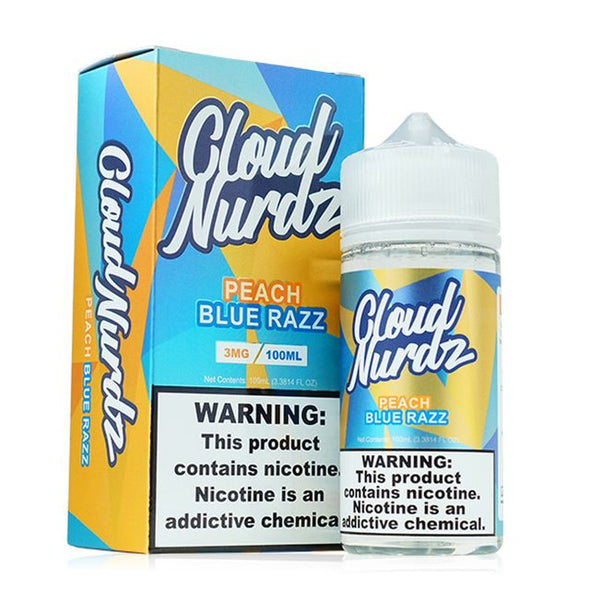 CLOUD NURDZ PEACH BLUE RASPBERRY 100ML