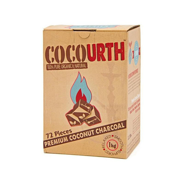 COCO-URTH PREMIUM COCONUT CHARCOAL 72 PIECES
