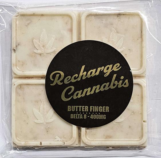 RECHARGE CANNABIS 400MG D8 CHOCOLATE - ASSORTED