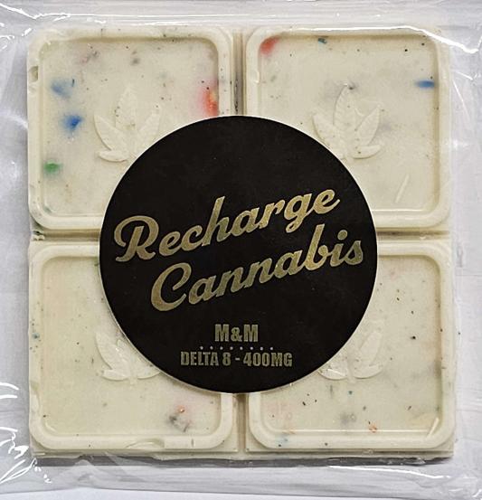 RECHARGE CANNABIS 400MG D8 CHOCOLATE - ASSORTED