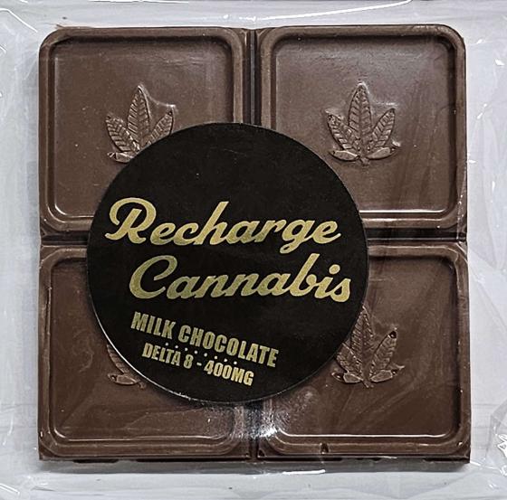 RECHARGE CANNABIS 400MG D8 CHOCOLATE - ASSORTED