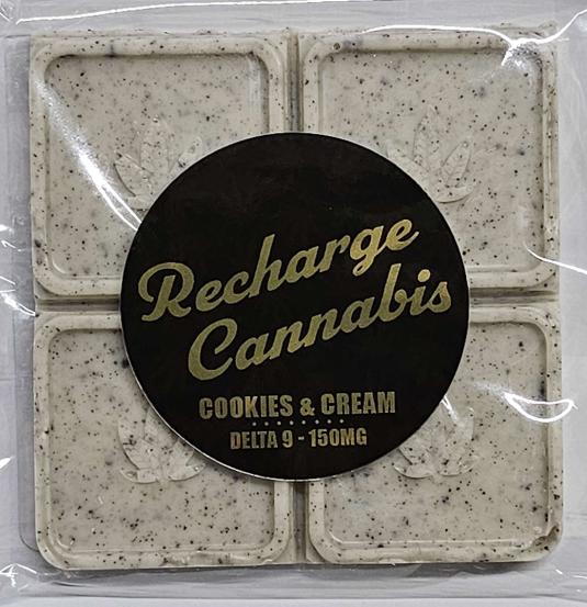 RECHARGE CANNABIS 150MG D9 CHOCOLATE