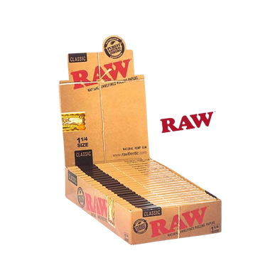 RAW CLASSIC ROLLING PAPERS - 1 1/4