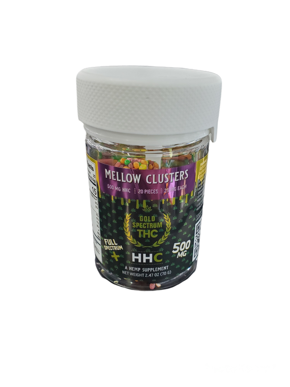 GOLD SPECTRUM HHC GUMMIES - 500MG