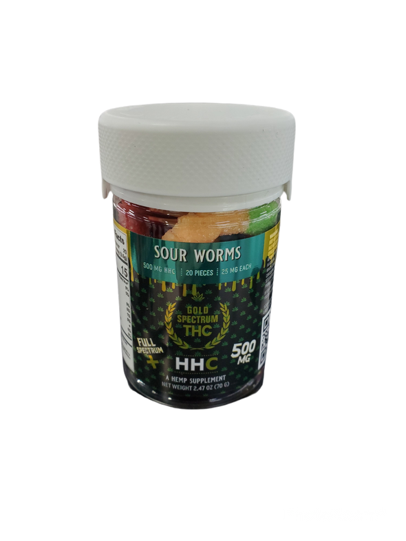 GOLD SPECTRUM HHC GUMMIES - 500MG