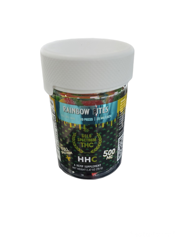 GOLD SPECTRUM HHC GUMMIES - 500MG