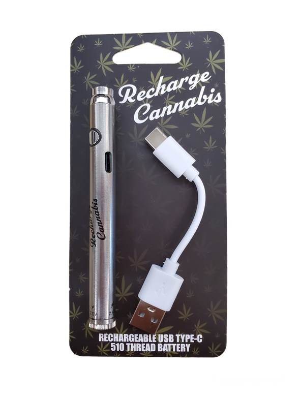 RECHARGE CANNABIS 400 MAH 510 CART BATTERY