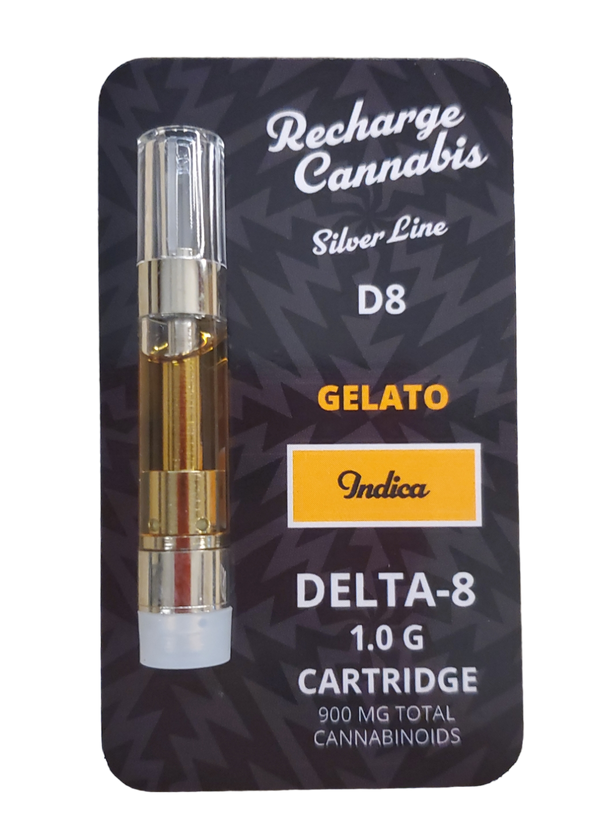 RECHARGE CANNABIS - SILVER LINE D8 CARTS