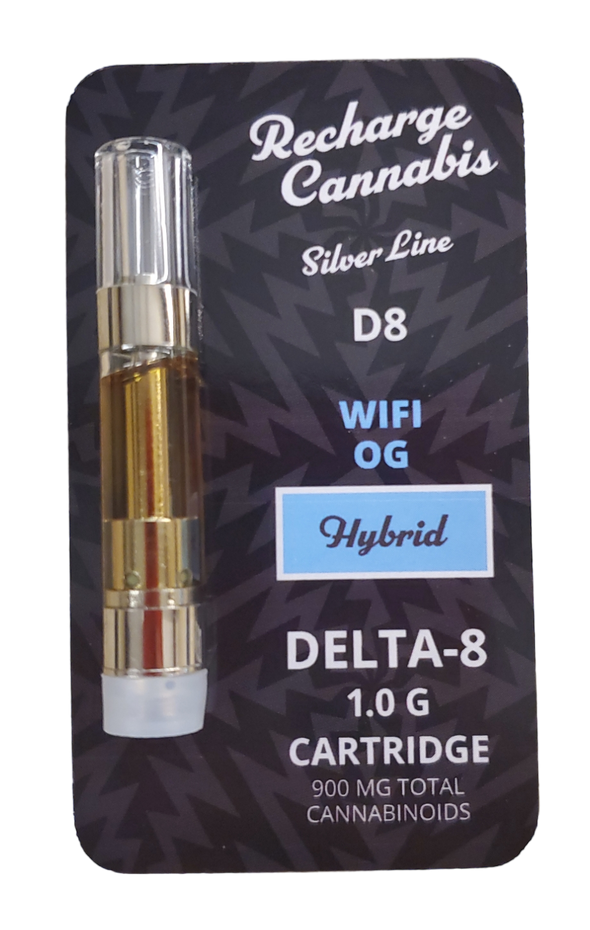 RECHARGE CANNABIS - SILVER LINE D8 CARTS