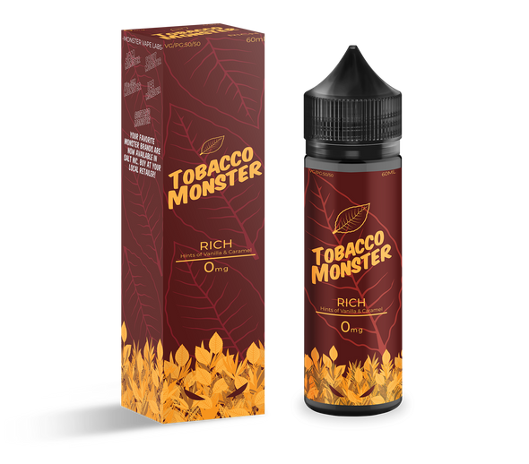 MONSTER TOBACCO 60ML DISCONTINUED SIZE