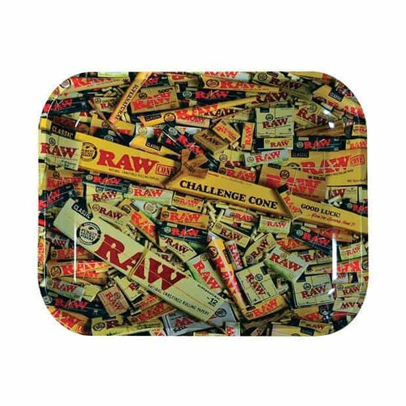 RAW ROLLING TRAYS - ASSORTED