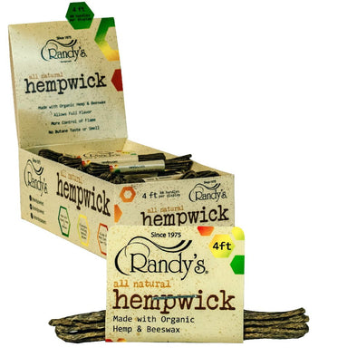 RANDY'S HEMP WICK - 4FT BUNDLE