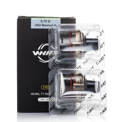 WHIRL T1 0.75OHM MESH REFILLABLE PODS